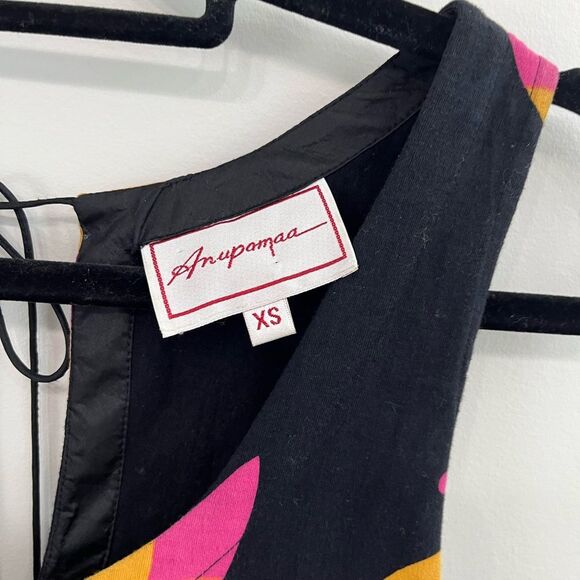 Anthropologie Nanda Silk Maxi Dress by Anupamaa XS - Picture 5 of 16